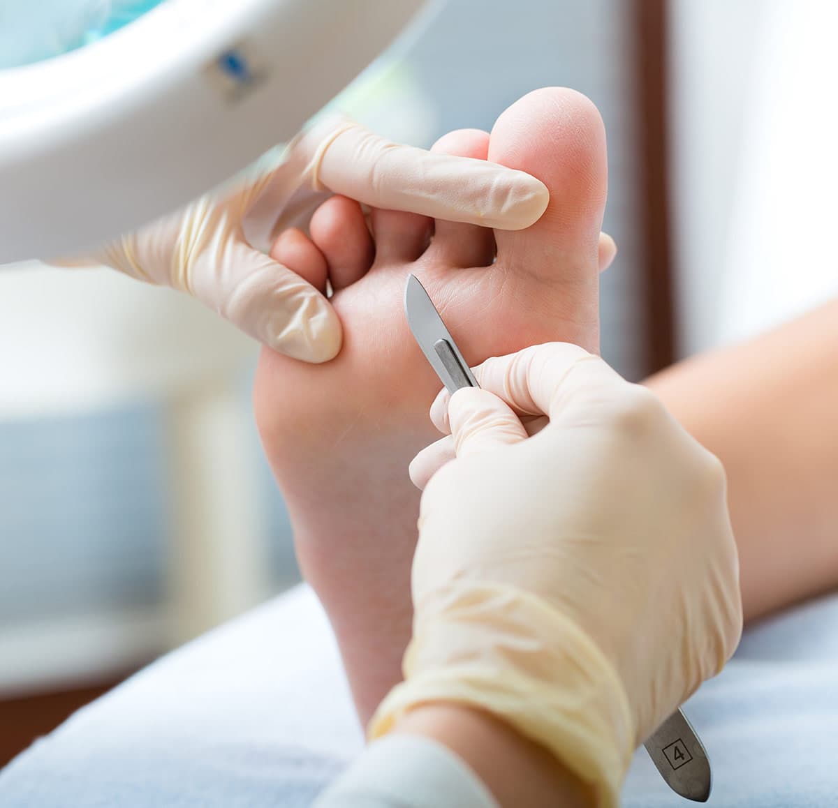 Kosmetische Fußpflege